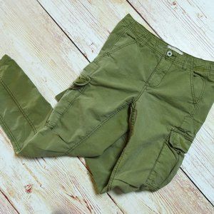 Free People Cargo pants.  Green size 2